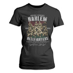 Halem Hellfighters T Shirt For Women African American Black Military History Soldiers WWI WWII - African Pride