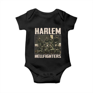 Halem Hellfighters Baby Onesie USA Black Military History Soldiers WWI WWII - African Pride