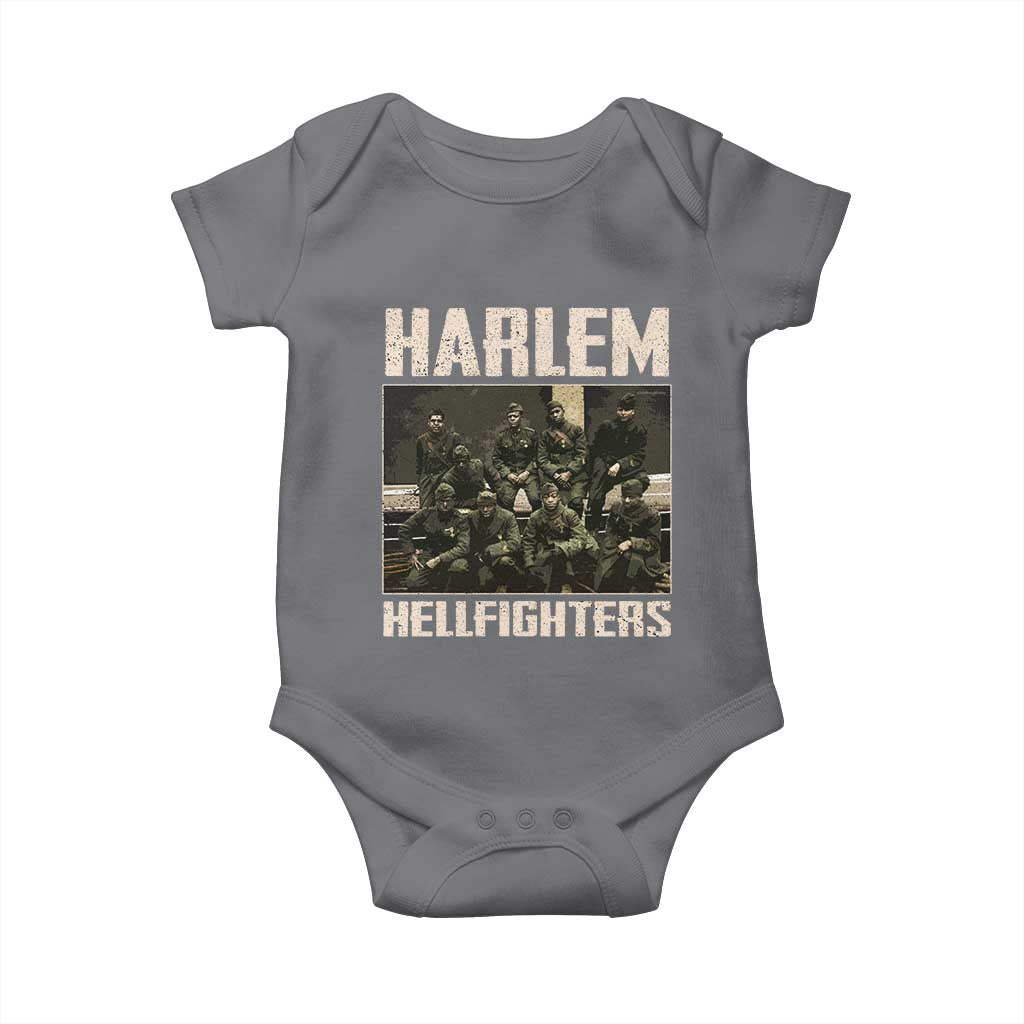 Halem Hellfighters Baby Onesie USA Black Military History Soldiers WWI WWII - African Pride