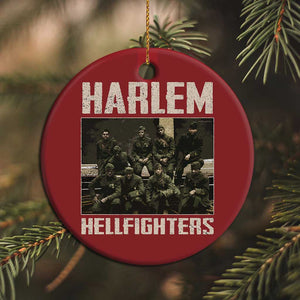 Halem Hellfighters Christmas Ornament USA Black Military History Soldiers WWI WWII - African Pride