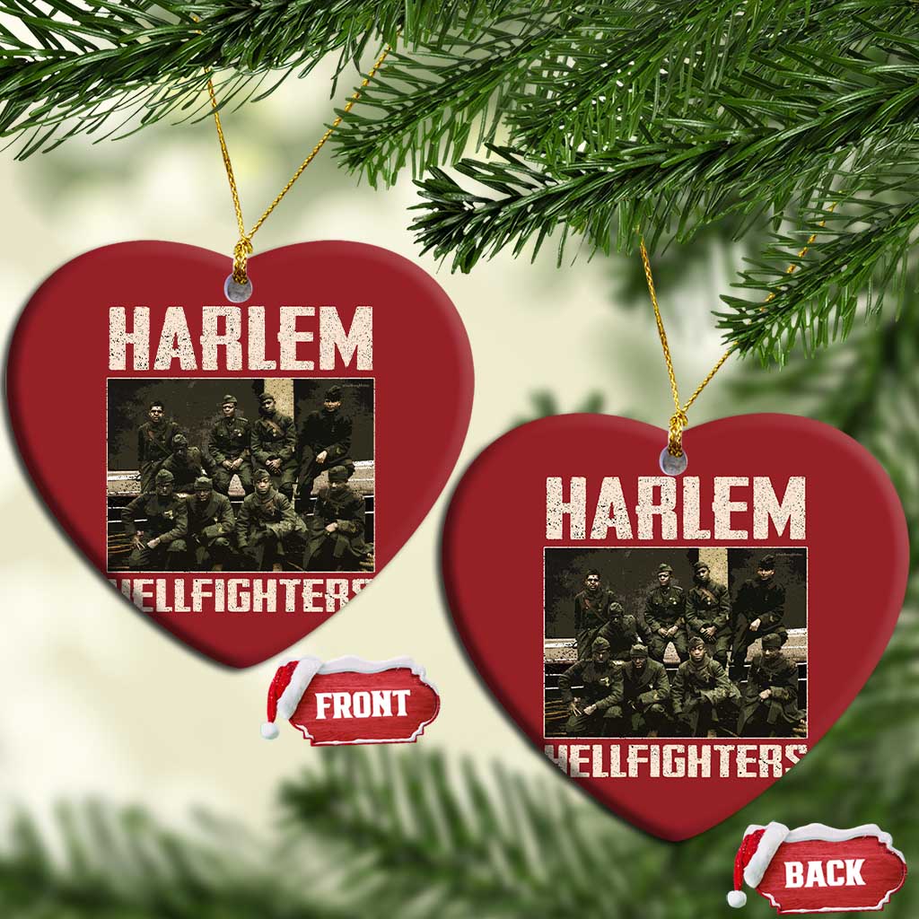Halem Hellfighters Christmas Ornament USA Black Military History Soldiers WWI WWII - African Pride