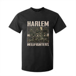 Halem Hellfighters T Shirt For Kid USA Black Military History Soldiers WWI WWII - African Pride