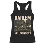 Halem Hellfighters Racerback Tank Top USA Black Military History Soldiers WWI WWII - African Pride
