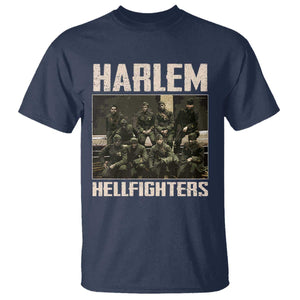 Halem Hellfighters T Shirt USA Black Military History Soldiers WWI WWII - African Pride