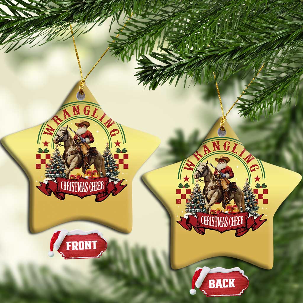 Western Christmas Christmas Ornament Howdy Country Christmas Horse Xmas Cheer - African Pride
