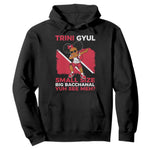 Trini Gyul Hoodie Funny Trinidadian Girl Afro Island Girls Caribbean - African Pride