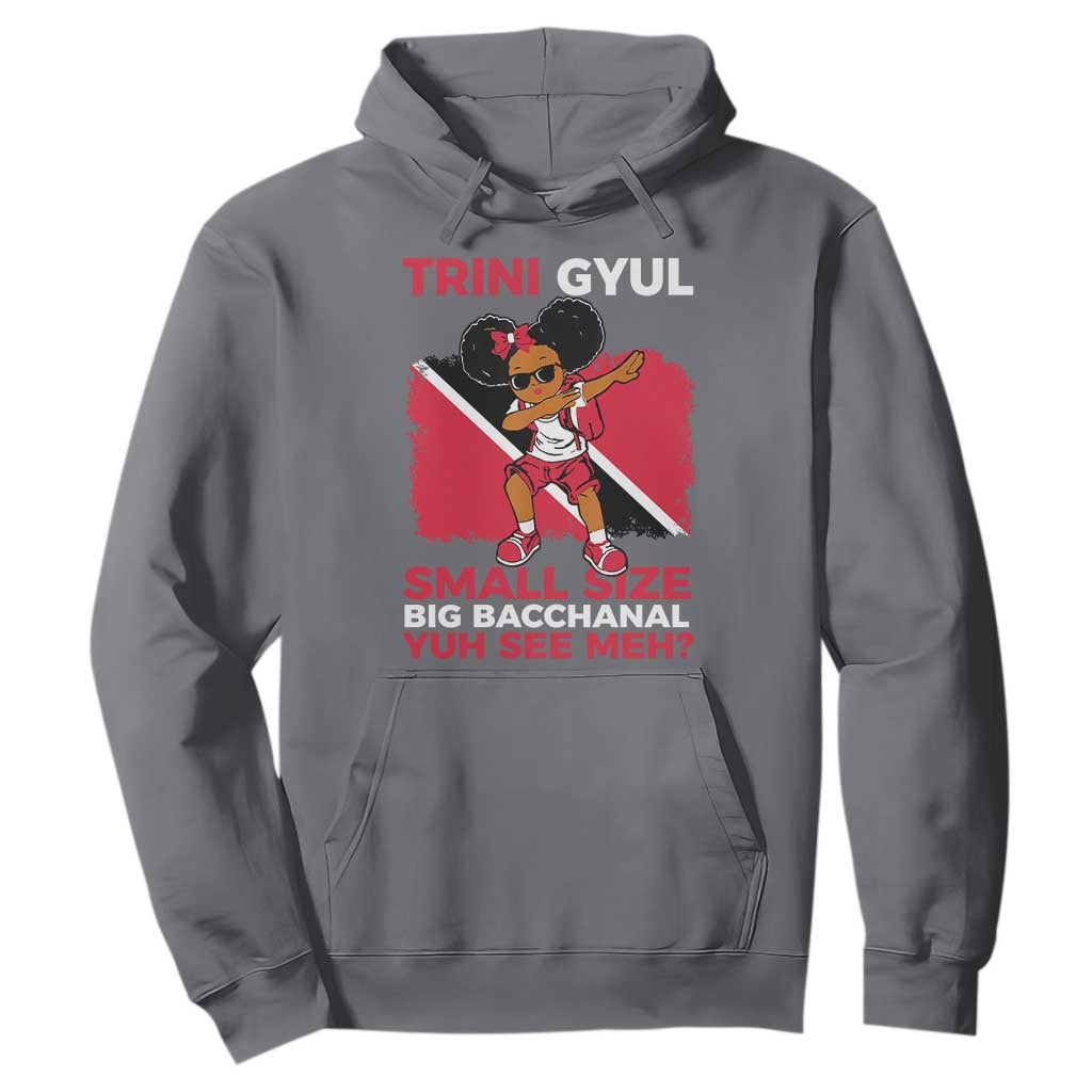 Trini Gyul Hoodie Funny Trinidadian Girl Afro Island Girls Caribbean - African Pride