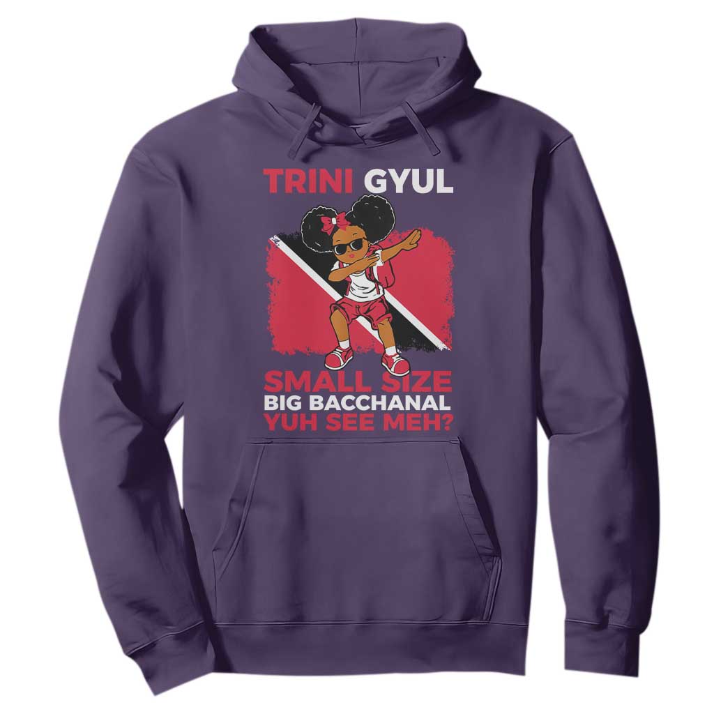 Trini Gyul Hoodie Funny Trinidadian Girl Afro Island Girls Caribbean - African Pride