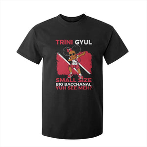 Trini Gyul T Shirt For Kid Funny Trinidadian Girl Afro Island Girls Caribbean - African Pride