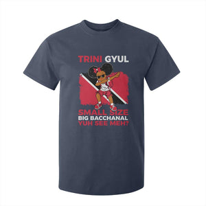 Trini Gyul T Shirt For Kid Funny Trinidadian Girl Afro Island Girls Caribbean - African Pride
