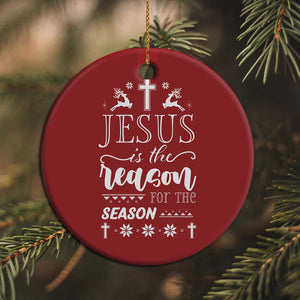Christian Christmas Christmas Ornament Jesus Is The Reason For The Season Xmas Faith - African Pride