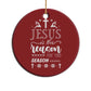 Christian Christmas Christmas Ornament Jesus Is The Reason For The Season Xmas Faith - African Pride