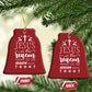 Christian Christmas Christmas Ornament Jesus Is The Reason For The Season Xmas Faith - African Pride