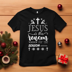 Christian Christmas T Shirt Jesus Is The Reason For The Season Xmas Faith - African Pride