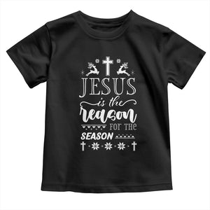 Christian Christmas Toddler T Shirt Jesus Is The Reason For The Season Xmas Faith - African Pride