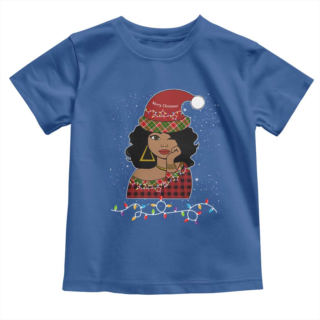 Sassy Afro Queen Black Woman Baby Shirt Christmas Afro
