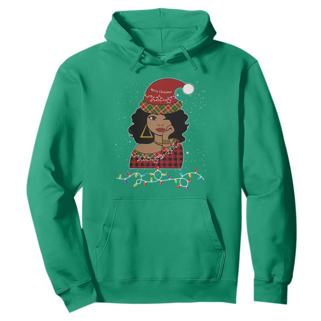 Sassy Afro Queen Black Woman Hoodie Christmas Afro