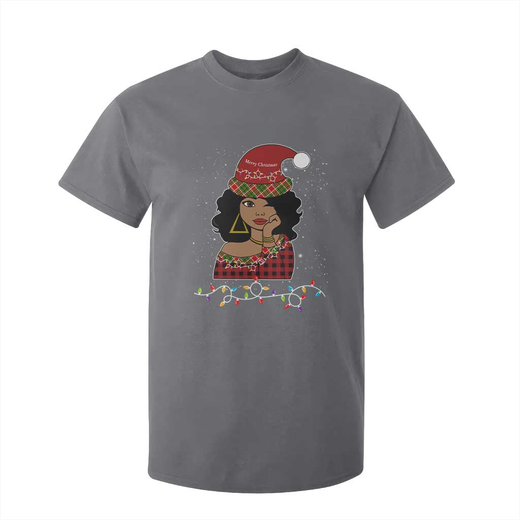 Sassy Afro Queen Black Woman T Shirt For Kid Christmas Afro
