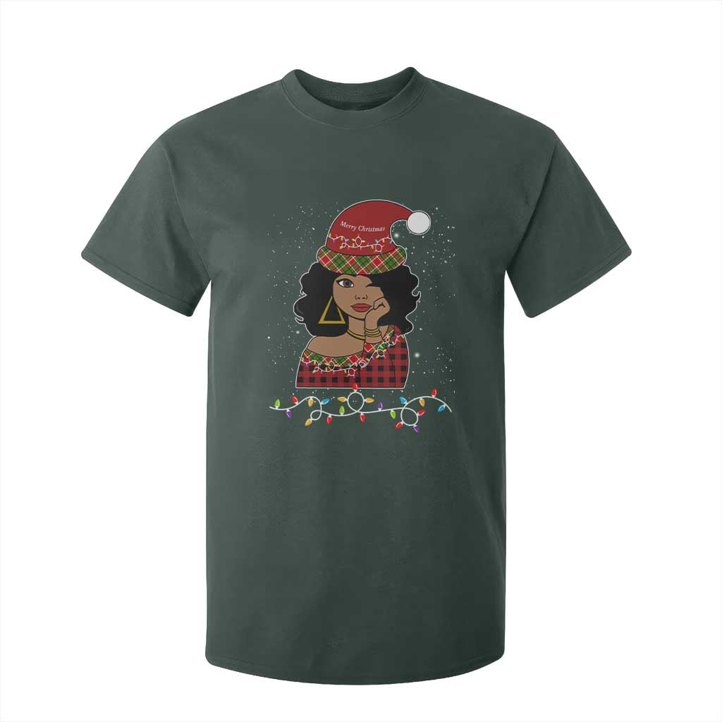 Sassy Afro Queen Black Woman T Shirt For Kid Christmas Afro