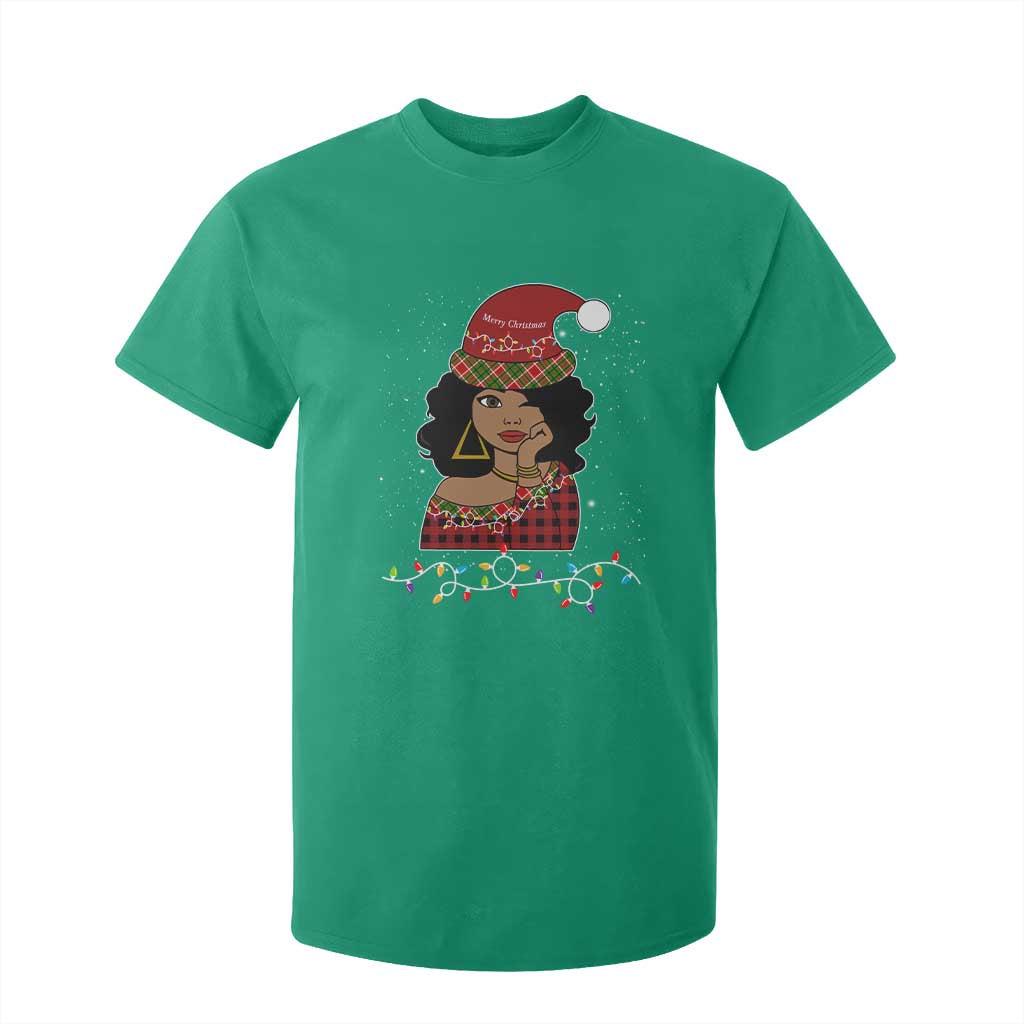 Sassy Afro Queen Black Woman T Shirt For Kid Christmas Afro