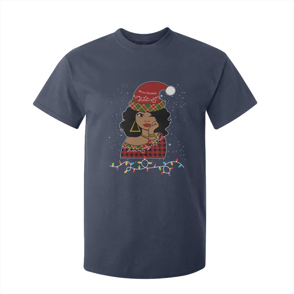 Sassy Afro Queen Black Woman T Shirt For Kid Christmas Afro