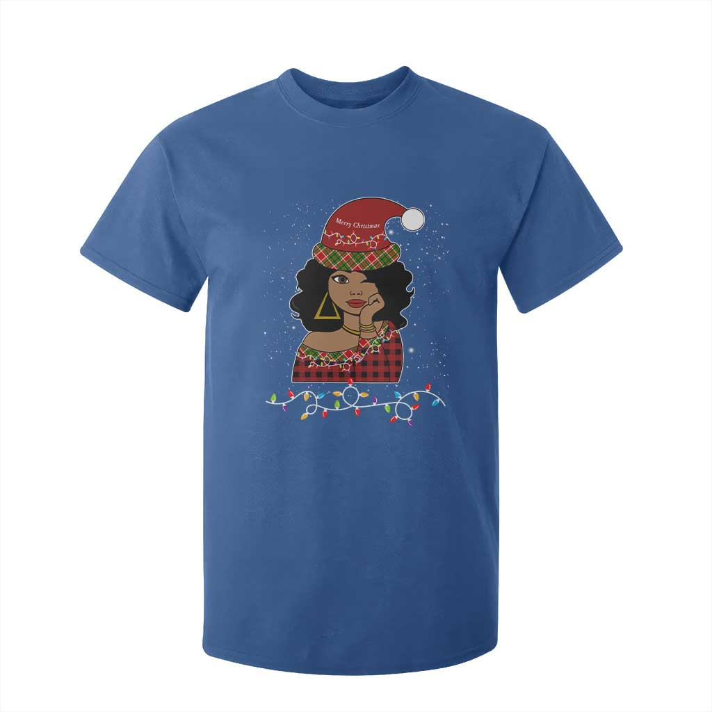 Sassy Afro Queen Black Woman T Shirt For Kid Christmas Afro