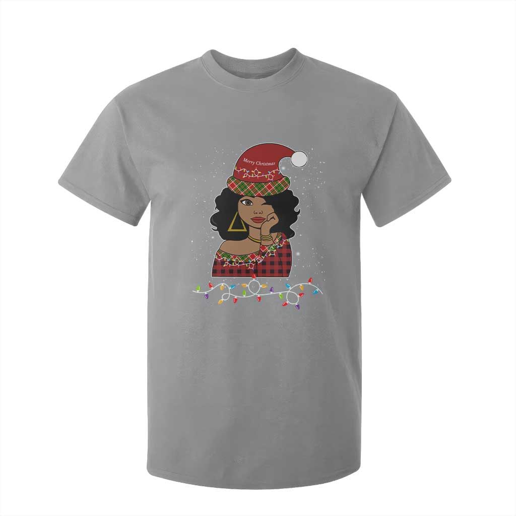 Sassy Afro Queen Black Woman T Shirt For Kid Christmas Afro