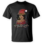 Sassy Afro Queen Black Woman T Shirt Christmas Afro