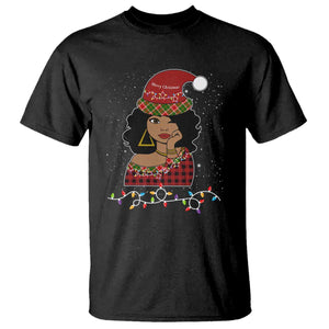 Sassy Afro Queen Black Woman T Shirt Christmas Afro