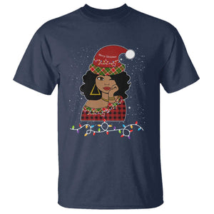 Sassy Afro Queen Black Woman T Shirt Christmas Afro