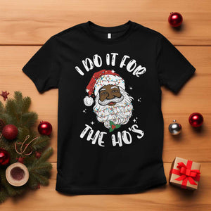 Funny Santa Claus T Shirt African American Xmas Vintage Black Santa - African Pride