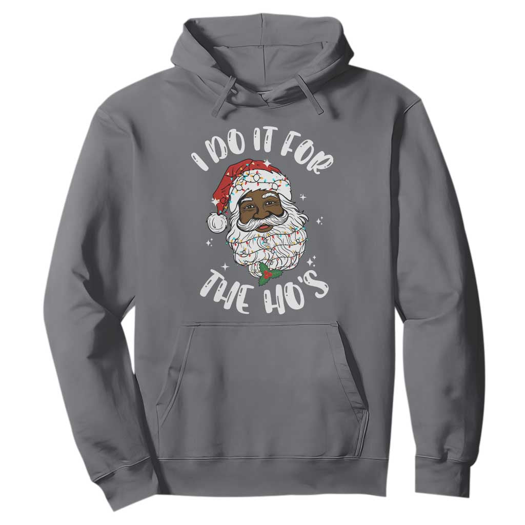 Funny Santa Claus Hoodie African American Xmas Vintage Black Santa - African Pride