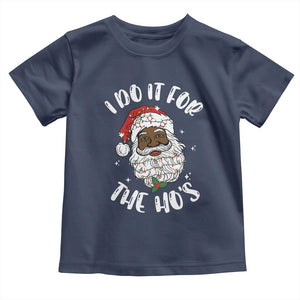 Funny Santa Claus Toddler T Shirt African American Xmas Vintage Black Santa - African Pride