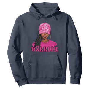 African American Warrior Breast Cancer Hoodie Pink Ribbon - African Pride