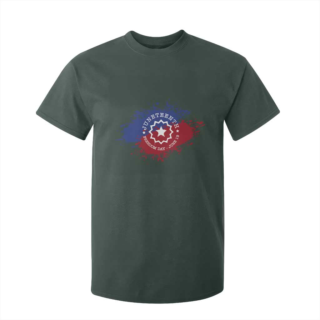Juneteenth Freedom Day June 19 1865 T Shirt For Kid Juneteenth Flag