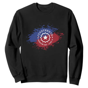 Juneteenth Freedom Day June 19 1865 Sweatshirt Juneteenth Flag