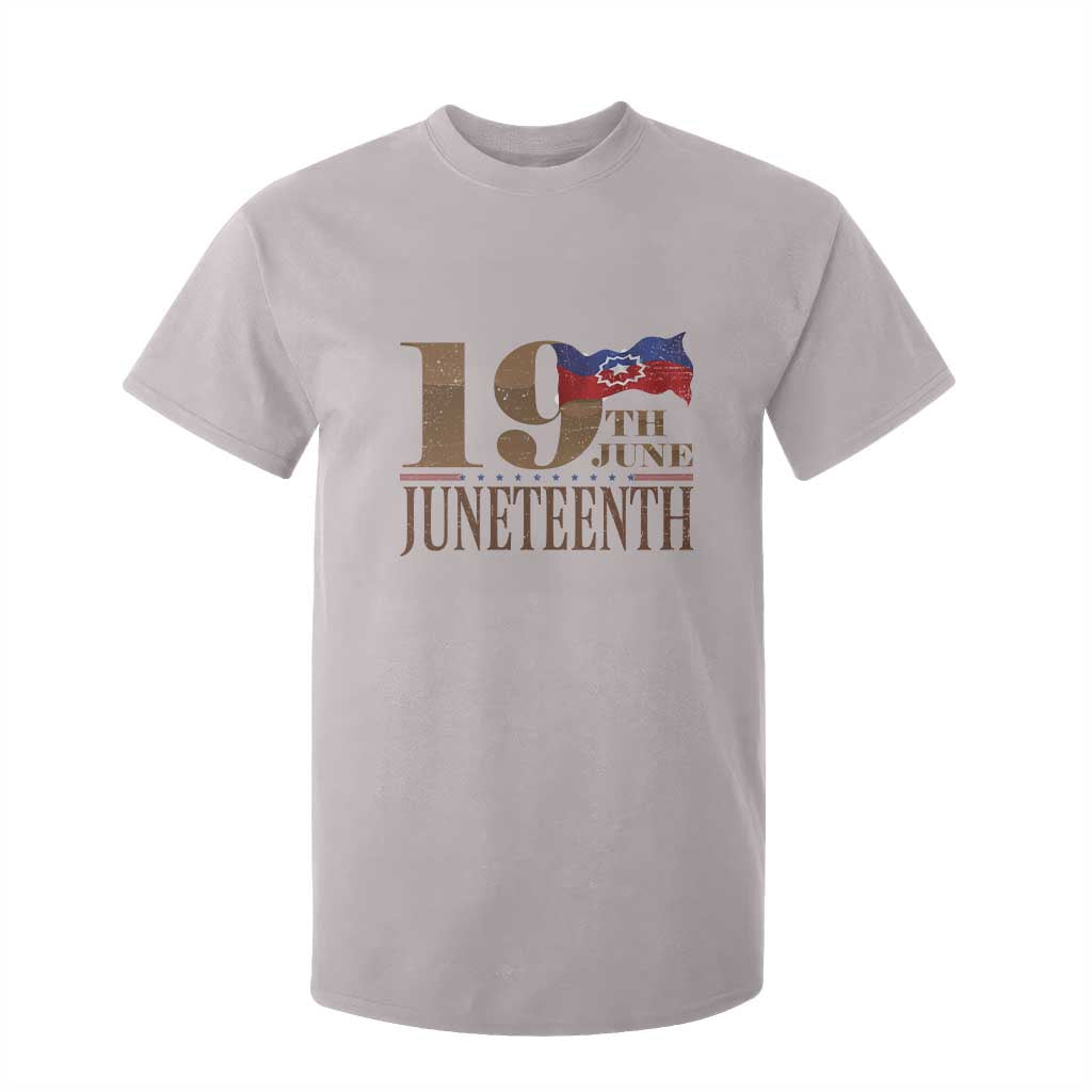 19th June Juneteenth Freedom Day T Shirt For Kid Juneteenth Flag