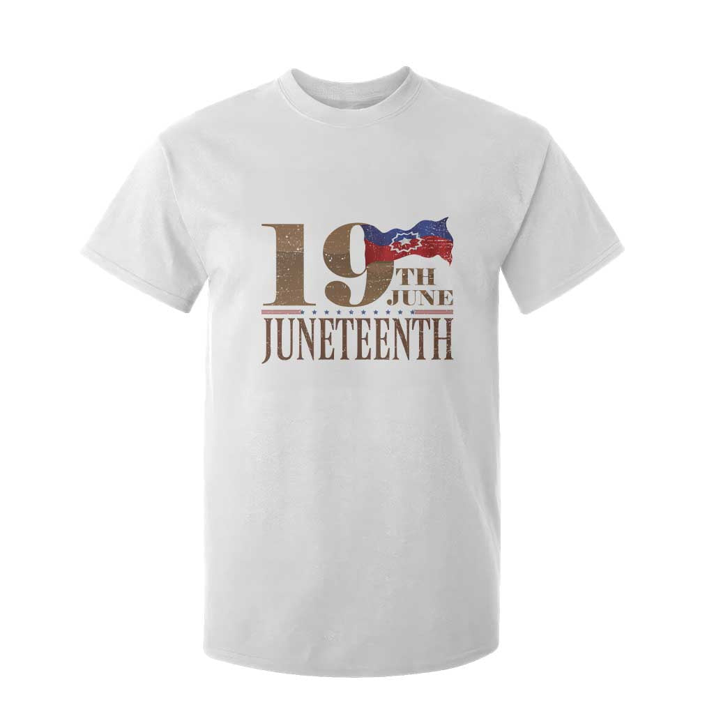19th June Juneteenth Freedom Day T Shirt For Kid Juneteenth Flag