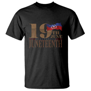 19th June Juneteenth Freedom Day T Shirt Juneteenth Flag