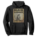 Black Cowboy Nat Love Hoodie Black History Month