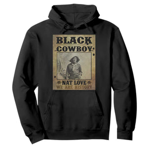 Black Cowboy Nat Love Hoodie Black History Month