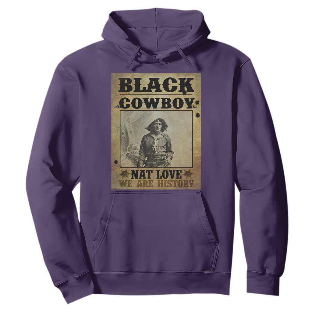 Black Cowboy Nat Love Hoodie Black History Month