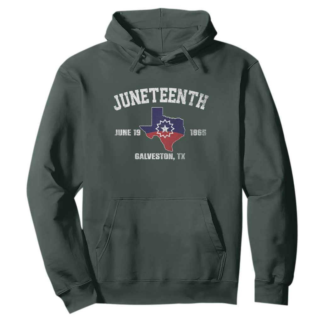 Juneteenth Galveston Texas Hoodie Juneteenth Flag African American History