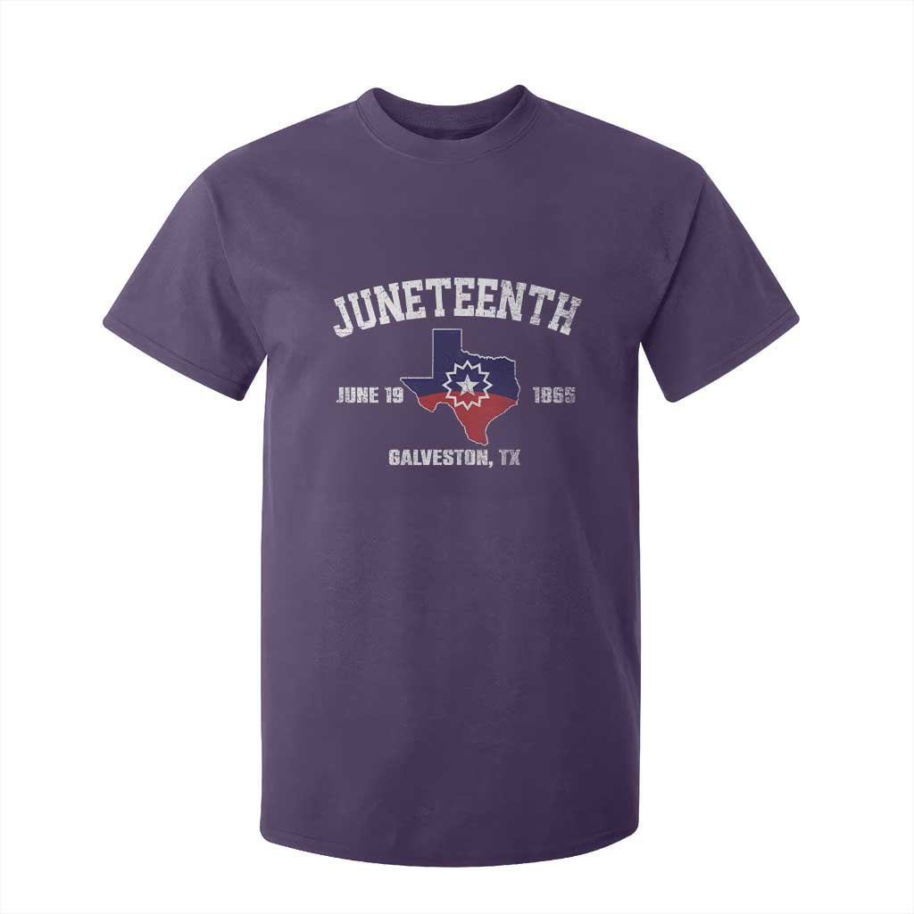Juneteenth Galveston Texas T Shirt For Kid Juneteenth Flag African American History
