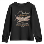 Tuskegee Airman Youth Sweatshirt Heroes Of Freedom 332ND Fighter Group Est 1941 Vintage Fighter