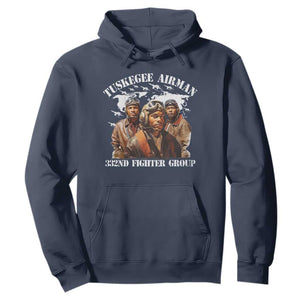 Tuskegee Airman Hoodie 332ND Fighter Group Black History
