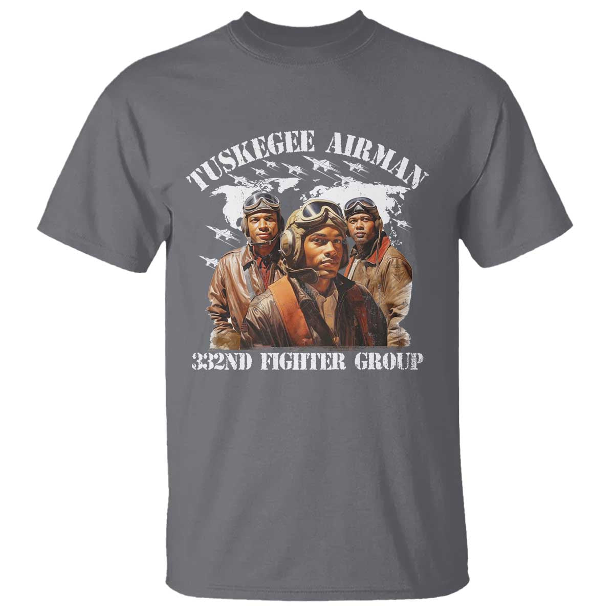 Tuskegee Airman T Shirt 332ND Fighter Group Black History