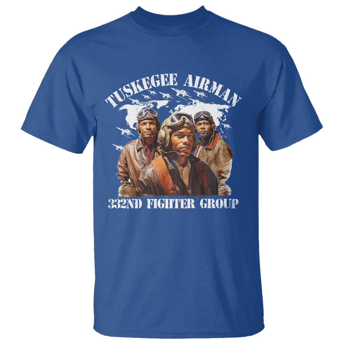 Tuskegee Airman T Shirt 332ND Fighter Group Black History