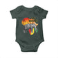 Africa Roots Baby Onesie My Roots Africa Map Black History Elephant Safari