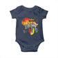 Africa Roots Baby Onesie My Roots Africa Map Black History Elephant Safari